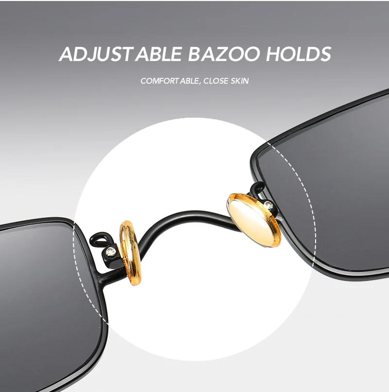 Rectangular Sunglasses Men detail (4)
