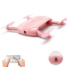 Камера Дрон JJRC H37 6-Axis Gyro ELFIE 2.0MP WI-FI с видом от первого лица Квадрокоптер с камерой складной G-sensor Мини RC Карманный Дрон для селфи