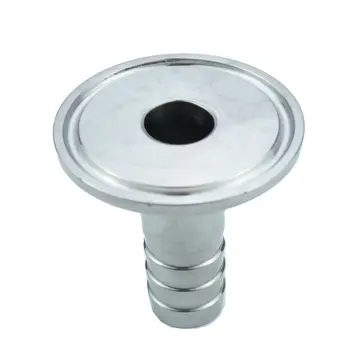 

3/4" 19MM Sanitary Hose Barb Pipe Fittings Tri Clamp Type 50.5MM Ferrule OD Stainless Steel SUS SS 304 SBF-DN20
