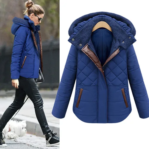 2014 women's winter design short outerwear thermal slim cotton-padded jacket wadded jacket/parkas coats | Женская одежда