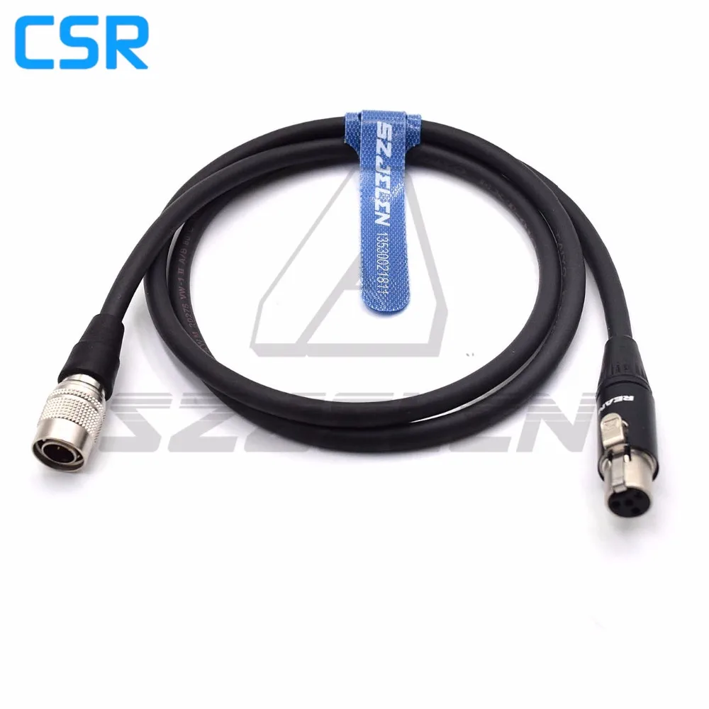Sony/ ARRI AMIRA camera Hirose 4 pin 12V Выход мощности на mini xlr для tvlogic 056/058/ 074|Соединители| |