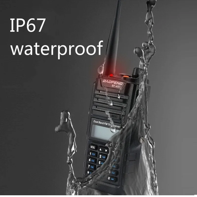 Рация Baofeng водонепроницаемая Любительская VHF UHF Ham любительская радиостанция кв