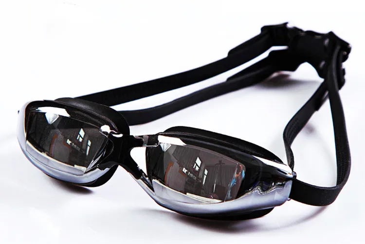 MAXJULI Профессиональные противотуманные очки для плавания с покрытием очки для плавания мужские очки natacion Armacao De Oculos De Grau Masculino 9011A - Цвет: C1