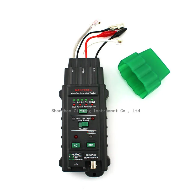MASTECH MS6813 متعددة الوظائف شبكة الكابل و الهاتف الخط الفاحص المقتفي الكاشف Autoranging المتعدد MASTECH MS6813 متعددة الوظائف شبكة الكابل و الهاتف الخط الفاحص المقتفي الكاشف Autoranging المتعدد