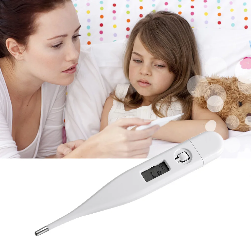 

1 Pcs LCD Digital Thermometer Underarm Temperature Measuring Tools Safety Adult Baby Fever Temperature Meter Healthy Care