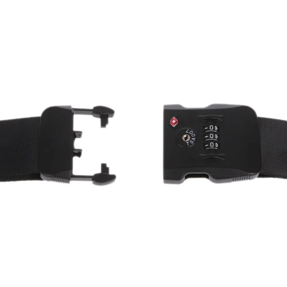 2019 High Quality Adjustable Suitcase Combination Luggage strap Travel Baggage Tie Down Belt Lock Hot Sale