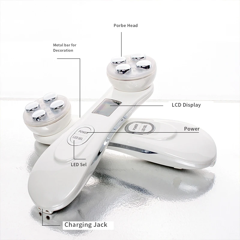 EMS уход за лицом ручка подтяжка кожи Гальваническое против морщин очищающий, отбеливающий уход за кожей лица Инструменты для ухода за кожей