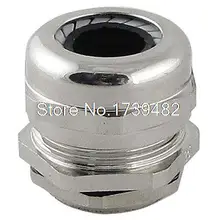 Нержавеющая сталь 10,0-14,0 мм M25 кабельный сальник для герметизации провода с контргайки