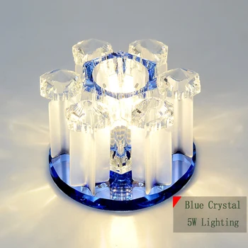 

Crystal LED Ceiling Light 3W 5W AC90-260V Modern Crystal Ceiling LED Light Aisle LED Ceiling Lighting for Living Room