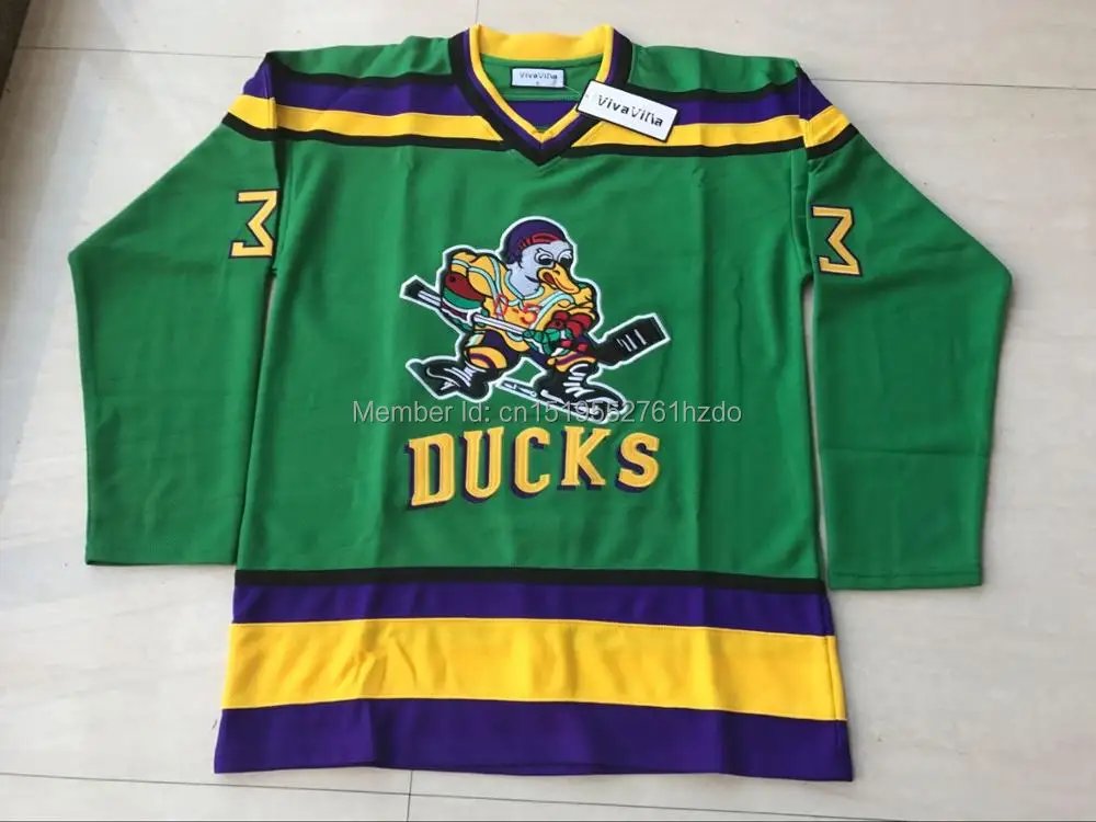 green anaheim ducks jersey