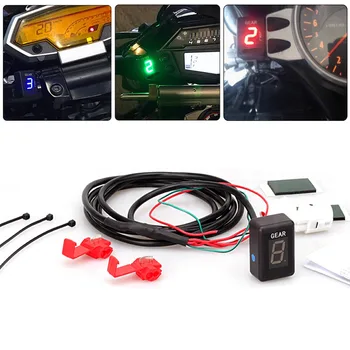 

Motorcycle LCD Electronics 6 Speed 1-6 Level Gear Indicator Digital Gear Meter For Yamaha FZ16 FZ400 FZ6 FZ6R XJ6 XJR400 YS250