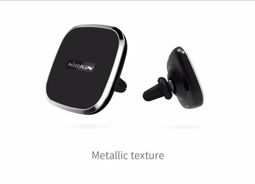 Nillkin автомобильное QI Беспроводное зарядное устройство магнитный держатель для крепления на вентиляционное отверстие для samsung s8 s8 Plus s7 S7 Edge Note 5 для iPhone 7 7 Plus