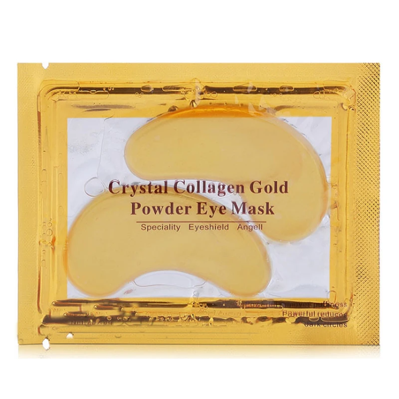 

Gold Crystal Collagen Eye Mask Remove Dark Circles Eye Patches Moisturizing Anti-Aging Care Eye Patches 1 Pair