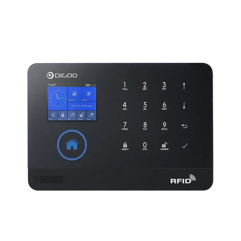 DIGOO DG HOSA 3G 433 МГц беспроводной черный GSM и WIFI DIY умный дом Охранная сигнализация