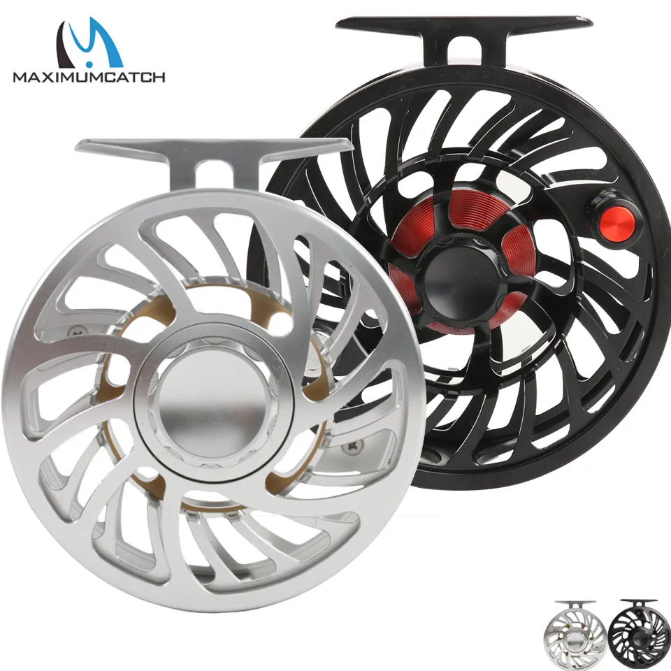 

Maximumcatch 5-12wt VM Fully Sealed Waterproof Fly Reel CNC Machine Cut T6061 Aluminium Saltwater Fly Fishing Reel