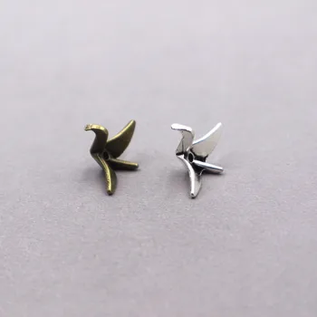 

24PCS Hot sell alloy charms Origami Crane Charms for Jewelry Making Findings