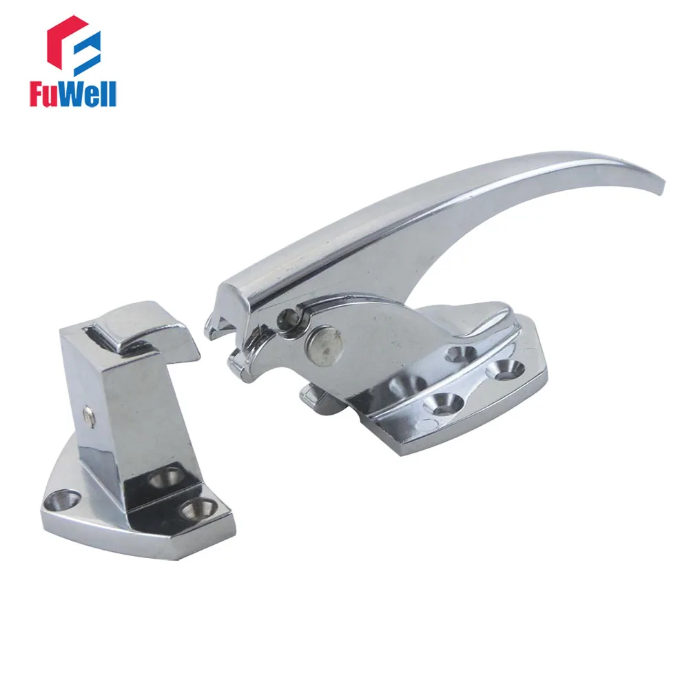 Buy 1pc Zinc Alloy Oven Door Handle Lock Adjustable