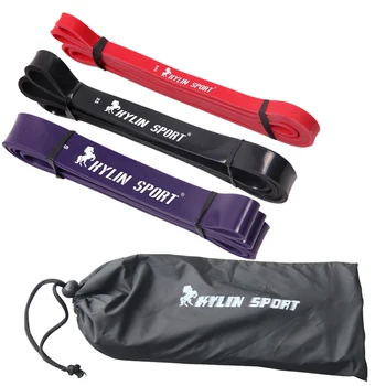 

2017 New set of 3 Cheaper Natural Latex 41" Strength Resistance Bands Pull Up Strengthen Muscles