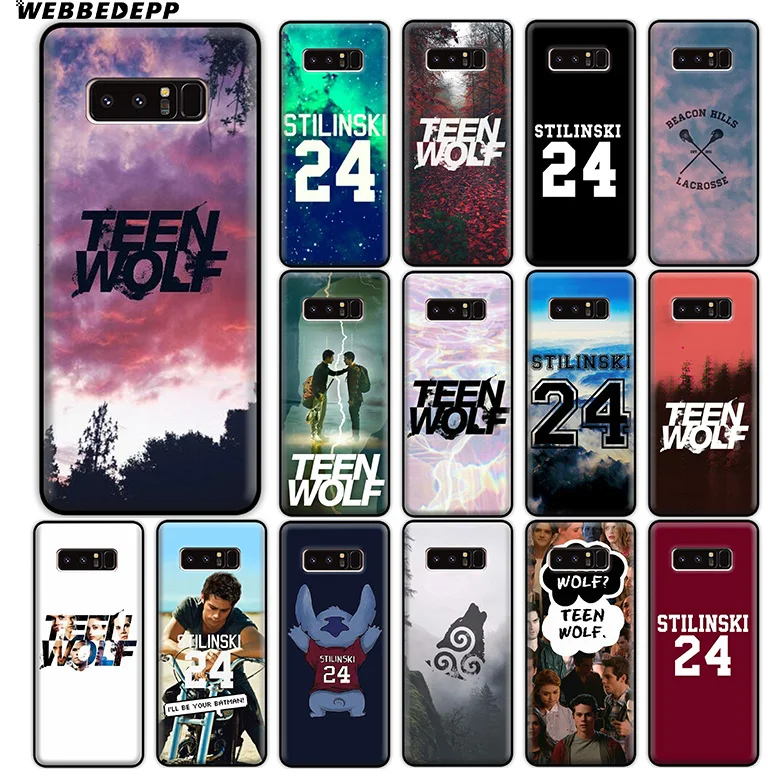 WEBBEDEPP Teen Wolf 24 Soft Silicone Case for Samsung Galaxy A9 A8 A7 A6 Plus 2018 A5 A3 2017 2016 Note 9 8 |