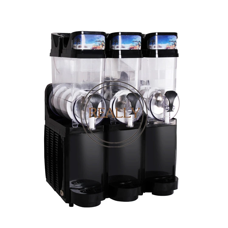 US $1.175.00 312L tanks ice slush machines slushy making machine 220V110V snow welting machine