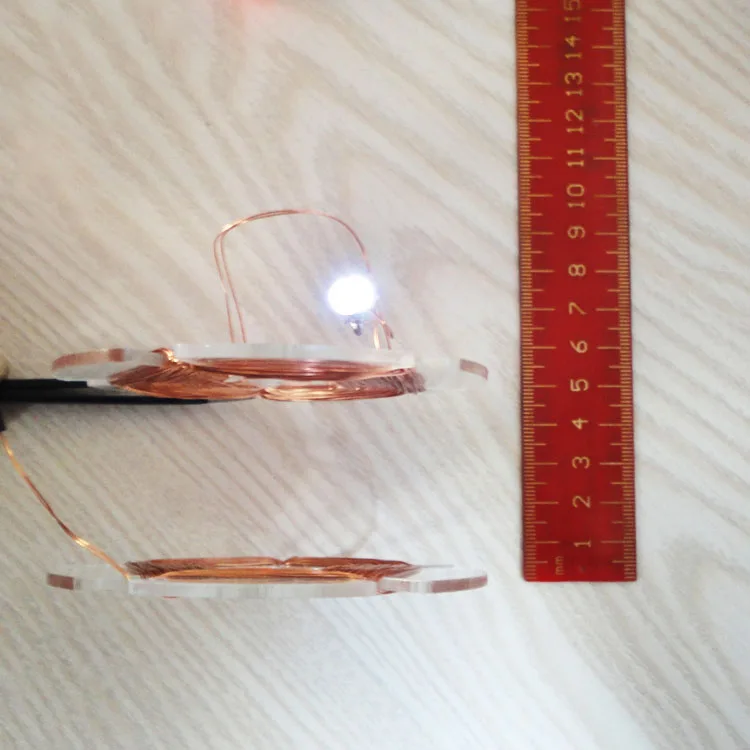 wireless electric power supply LED wireless transmission DIY kit education Research tool