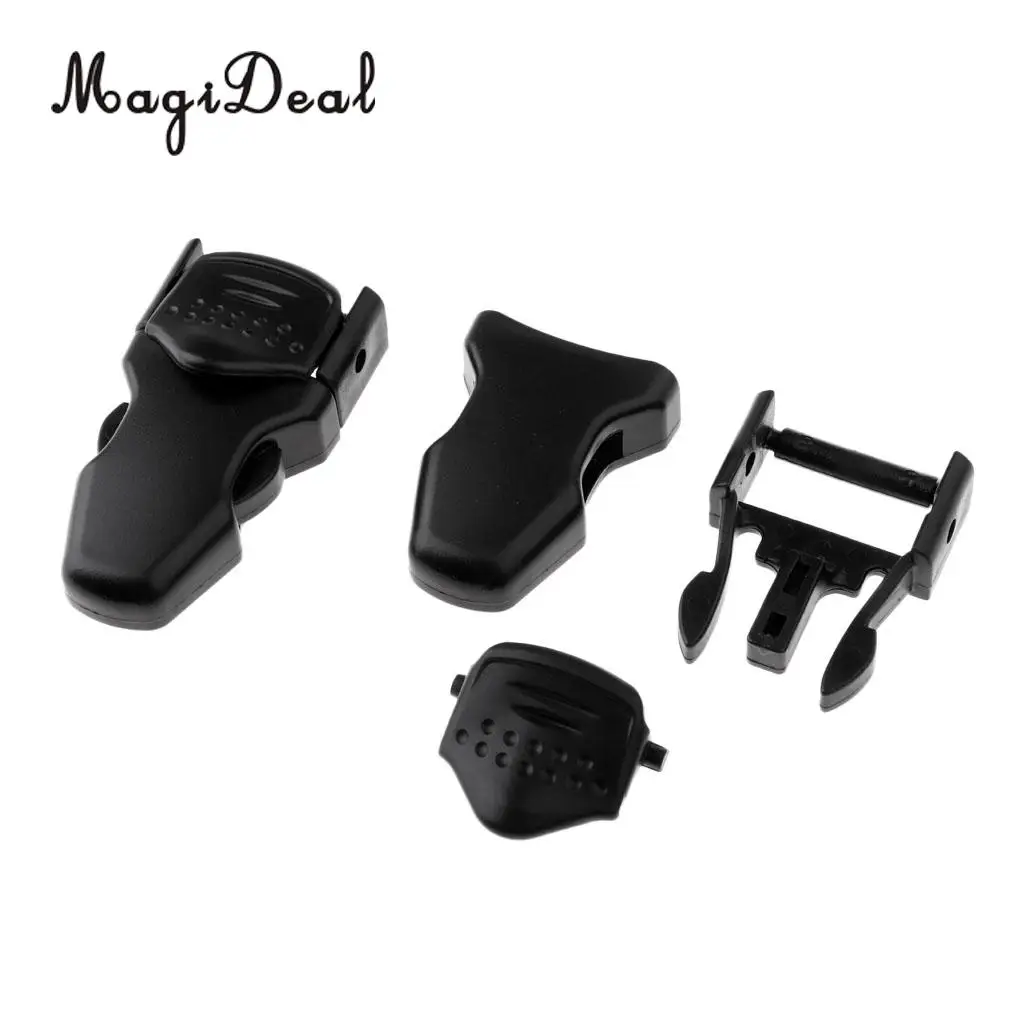 MagiDeal 1 Pair Universal Dive Fin Flippers Strap Buckles Replacement for Underwater Scuba Diving Diver Swimming