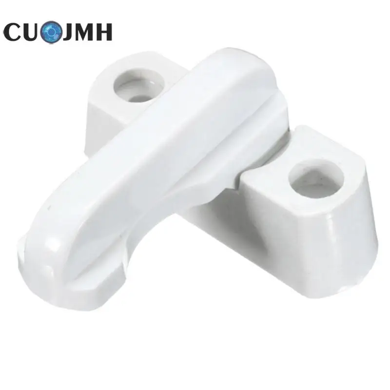 

1 Pcs White T Lock Stainless Steel Plastic Stainless Steel Handle Window Lock Child Safe Security Window Door Sash Lock