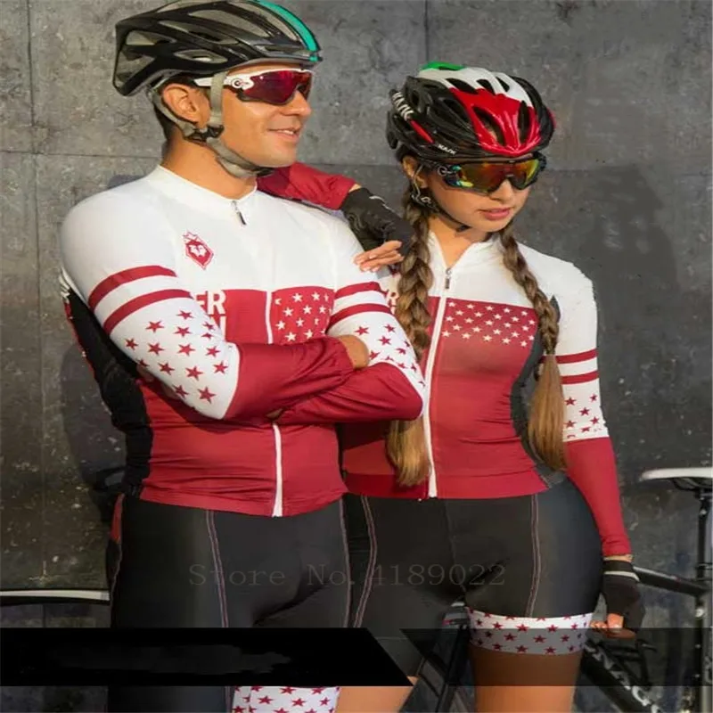 

2019 Frenesi men summer bicycle clothing skinsuit maillot triathlon cycling jerseys speedsuit MTB biking Long sleeves sets