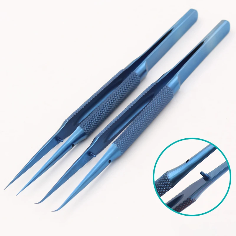  Titanium alloy tweezers professional maintenance tool 0.15mm edge precision fingerprint tweezers Ap