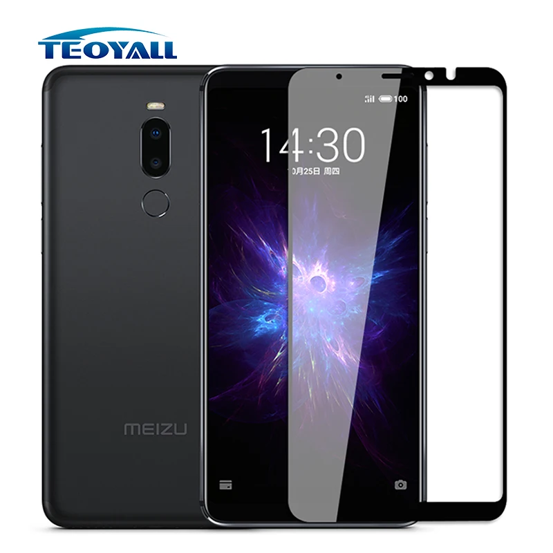 TeoYall Full Cover Tempered Glass for Meizu M6 note 8 U10