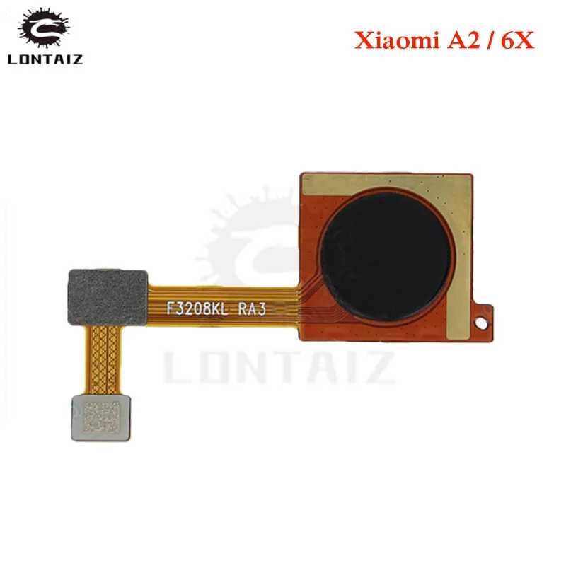 

for Xiaomi Mi A2/ Mi 6X Fingerprint Sensor Scanner Connector Home Button Key Touch ID Flex Cable Repair Spare Parts Test QC