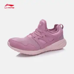 Li-Ning/Женская обувь для прогулок; серия Glory; текстильные дышащие кроссовки; мягкая легкая подкладка; спортивная обувь; AGCM132