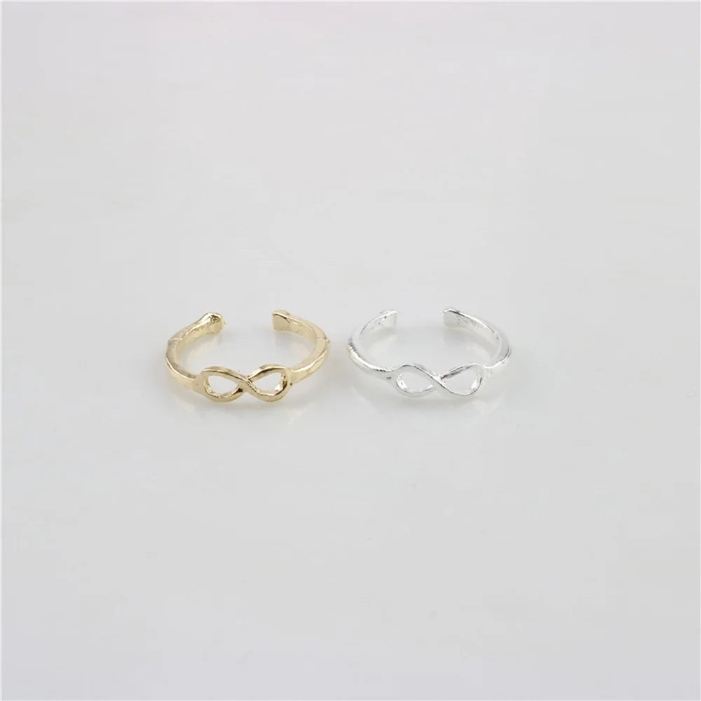 

Women Fashion Simple Dual-purpose Ring&Toe Ring 8 Shape Jewelry Toe Accessories