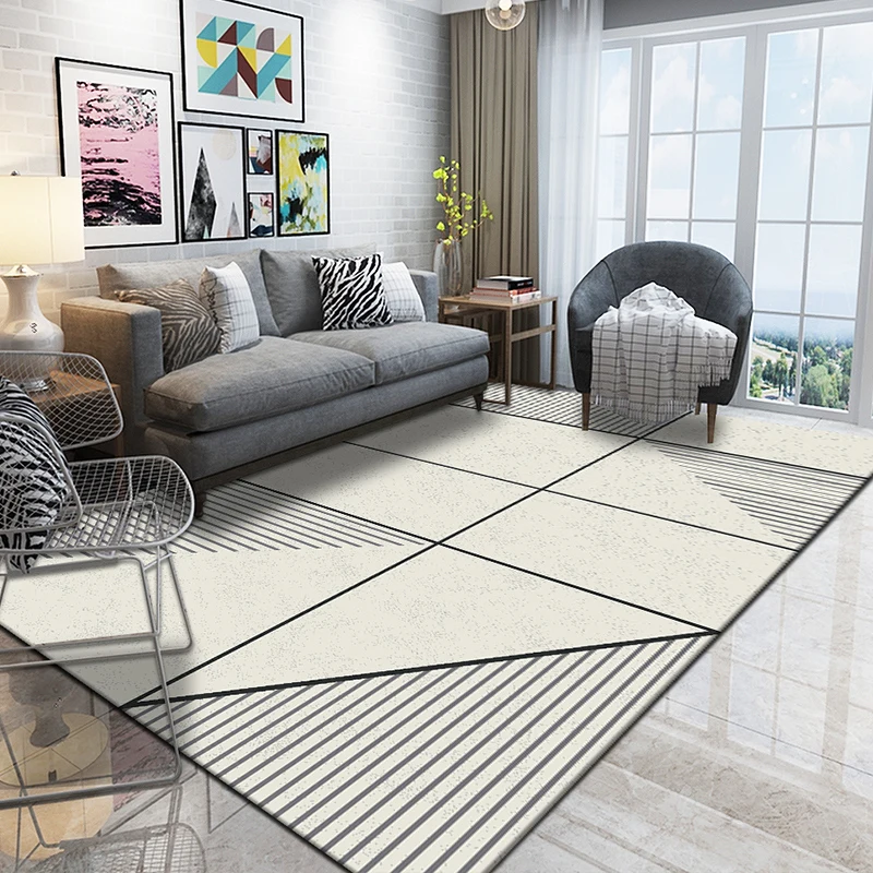 Современные ковры для гостиной, домашний декоративный ковер для спальни, диван, кофейный коврик, толстый Полипропиленовый Коврик, ковер для Кабинета