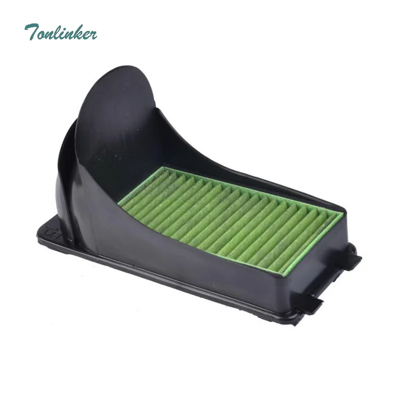 

Tonlinker POLO Air Cleaner Assemblies 2 Pcs Air Filter Car styling Special External Cleaner Cover Sticker For Volkswagen/Skoda