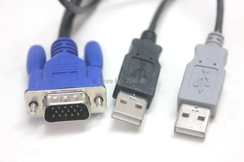 6ft USB/VGA KVM cable - TRENDnet TK-CU06