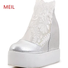 2019 New Women Wedges Sandal Sexy Lace Silver Platform Sandals High Heels The Sponge Cake Thick Bottom Hot Spring Summer Shoes цена 2019 New Women Wedges Sandal Sexy Lace Silver Platform Sandals High Heels The Sponge Cake Thick Bottom Hot Spring Summer Shoes цены онлайн