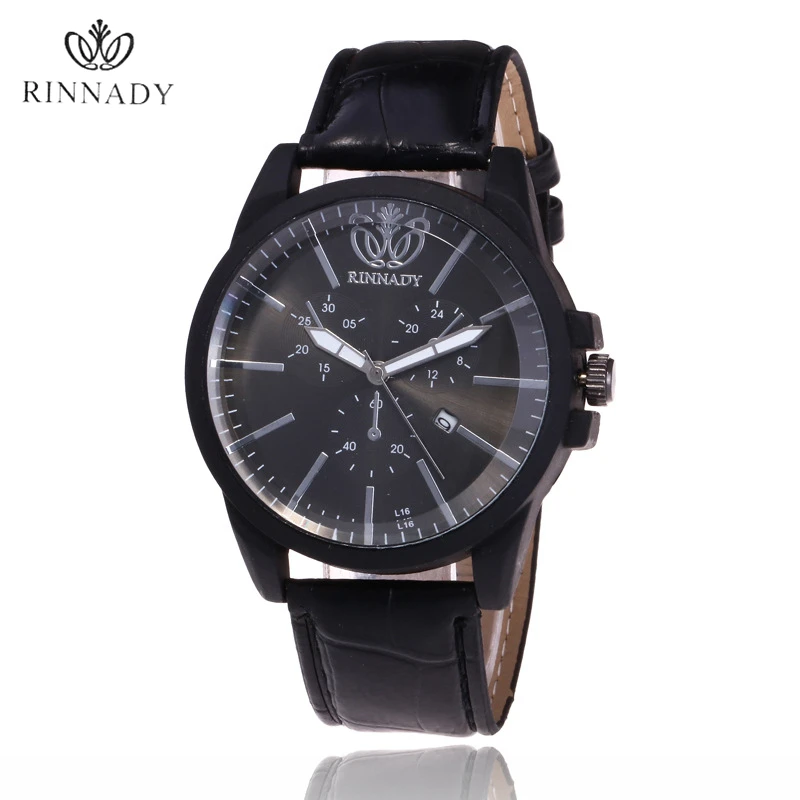 

Men Watches Top Brand Date Day Genuine Leather Clock Luxury Gold Casual Watch Men's Quartz Sports Wrist Watch Relogio Masculino