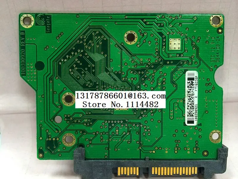 100390920 REV D жесткий детали привода HDD PCB материнскую плату Хорошее тесты 100390920 REV D