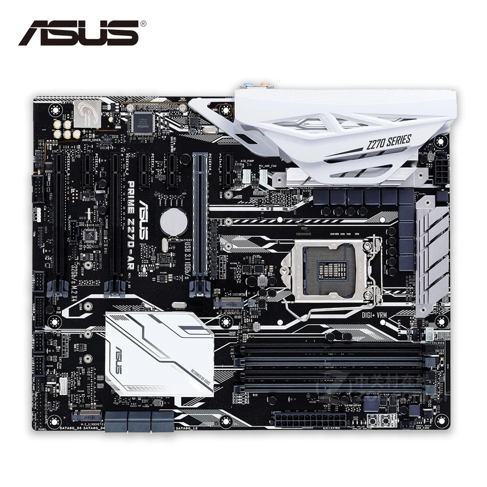 Asus PRIME Z270-AR Original New Desktop Motherboard Z270 Socket LGA 1151 i7 i5 i3 DDR4 64G SATA3 USB3.1 ATX Asus PRIME Z270-AR Original New Desktop Motherboard Z270 Socket LGA 1151 i7 i5 i3 DDR4 64G SATA3 USB3.1 ATX