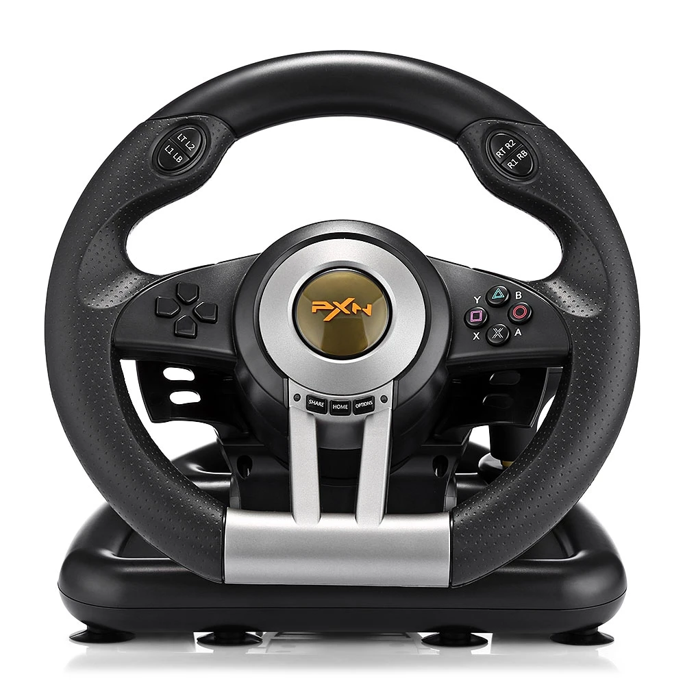 

PXN V3II Racing Game Steering Wheel USB Vibration Dual Motor Foldable Pedal Remote Controller For PS3 PS4 Xbox Nintendo Switch
