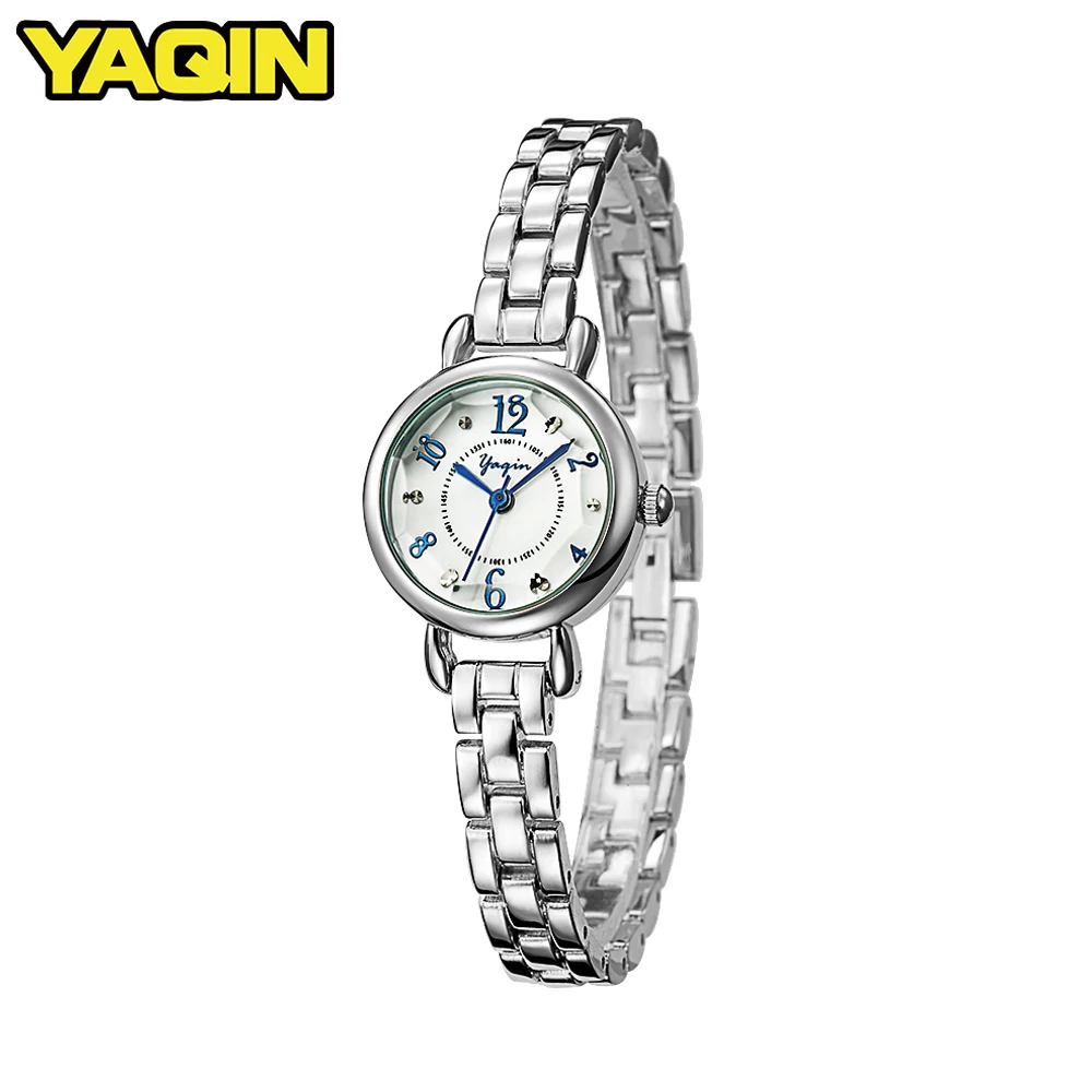 YAQIN Women's Diamond Quartz Watches Top Brand Luxury Ladies Bracelet Watches Fashion Simple Women Watch relogio feminino