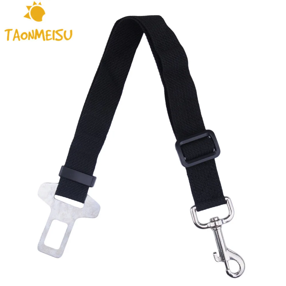 

Adjustable Pet Dog Cat Car Safety Belt Collar Quick Release Leash For Dogs Puppy Kitten 6 Color High Quality DropShipping