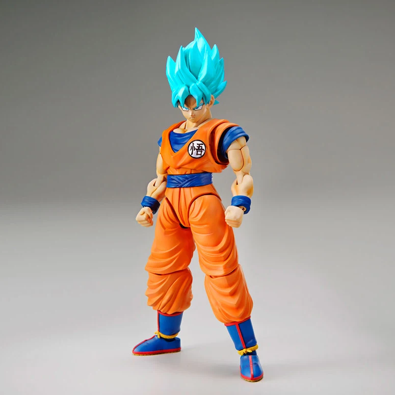 Подлинная фигурка Bandai Tamashii thons-rise стандартная сборка Dragon Ball Супер Saiyan God SS Son Goku модель Фигурка