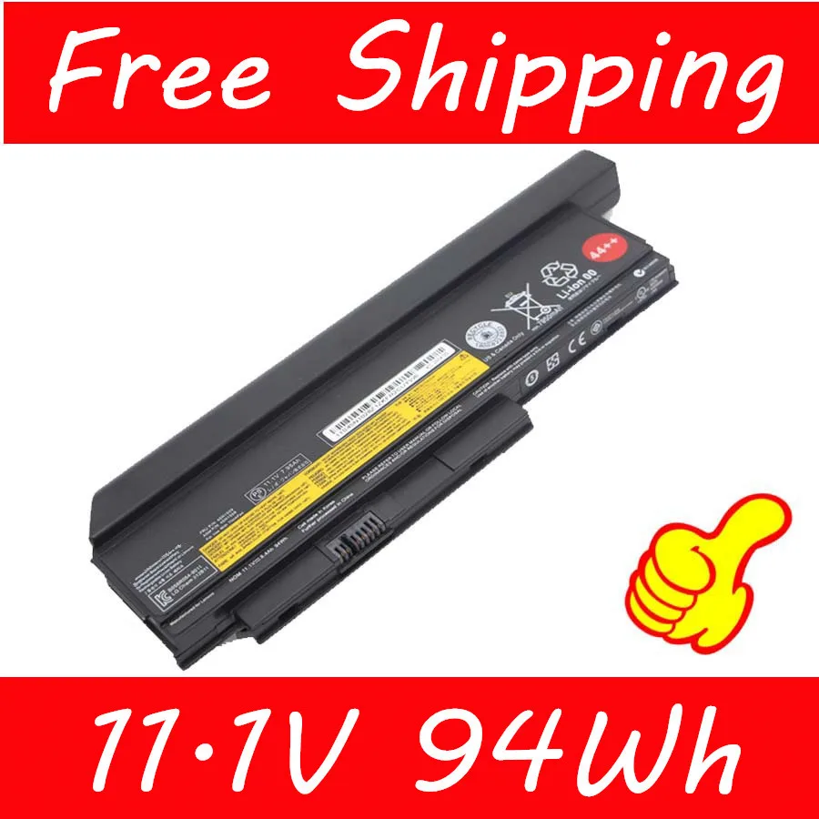 Оригинальный аккумулятор подходит для ноутбука LenovoX230 X230i X220 X220i X220s с 9 элементами