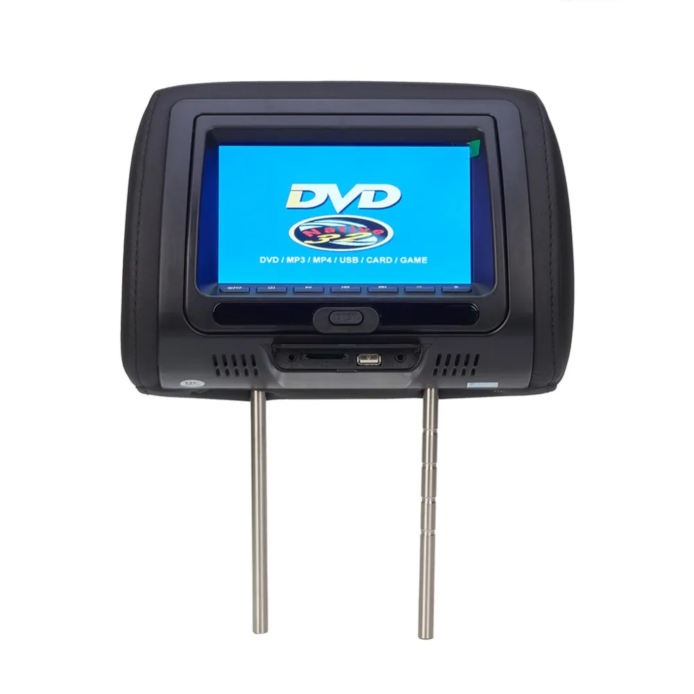 

7 Inch HD 800*480 Resolution Screen Headrest Monitors LCD Display Car Monitor for Car Radio Player