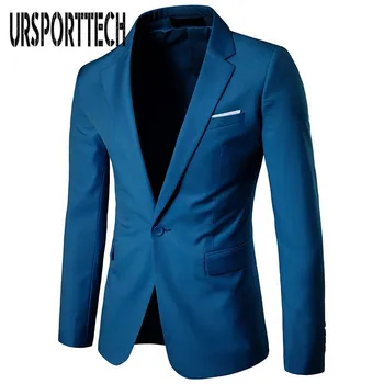 

NEW Mens Fashion Brand Blazer British's Style Casual Slim Fit Suit Jacket Male Blazers Men Coat Terno Masculino Plus Size 6XL
