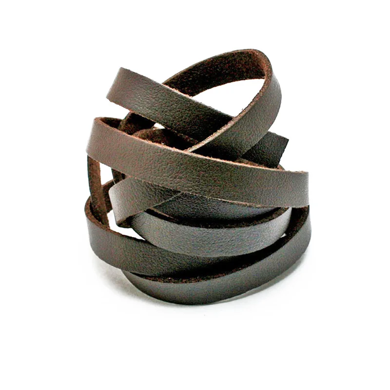 

Dark Brown 1M 8mm Flat Faux Suede Korean Velvet Leather Cord string Rope Thread Jewelry Findings FXU004-02DBR
