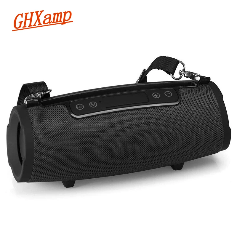 

GHXAMP Portable Bluetooth Speaker With Phone Holder FM Radio Stereo Subwoofer Hands Free Outdoor Drum Wireless Loudspeaker 1PC