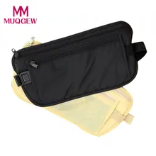 Сумочка на ремне поясная пакет деньги телефон сумка безопасный кошелек для путешествий хранения молния Функциональная сумка Фанни Талии Сумка Bolsa бежевый, черный